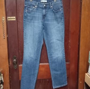 Levi's 505 straight leg jeans 10m med wash W30 X L31 IS see description and pics
